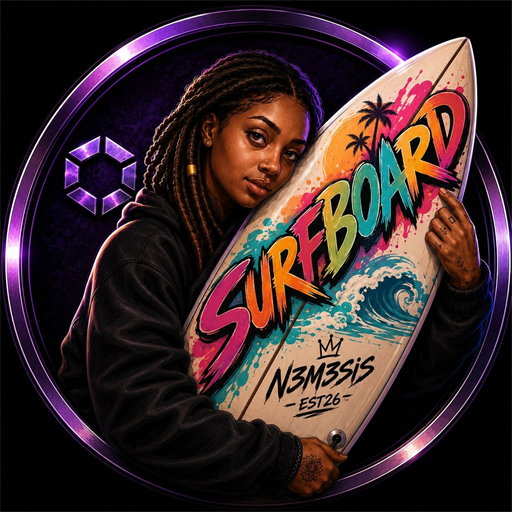 Surfboard by N3M3SIS